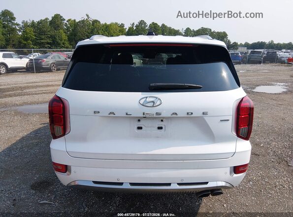 KM8R7DHE2MU255785 2021 HYUNDAI PALISADE White 
