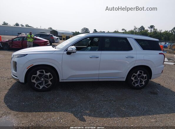 KM8R7DHE2MU255785 2021 HYUNDAI PALISADE White Панорамний вид салону 360°