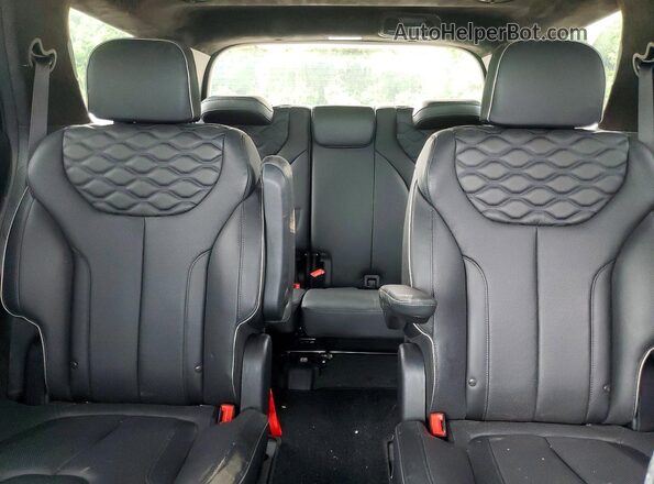 KM8R7DHE2MU325012 2021 HYUNDAI PALISADE White Вид задніх сидінь