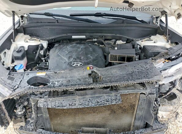 KM8R7DHE2MU325012 2021 HYUNDAI PALISADE White Вид підкапотного простору
