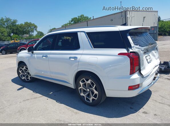 KM8R7DHE3MU242236 2021 HYUNDAI PALISADE White Tył lewy