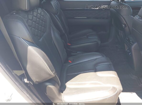 KM8R7DHE3MU242236 2021 HYUNDAI PALISADE White Widok naklejki z numerem VIN