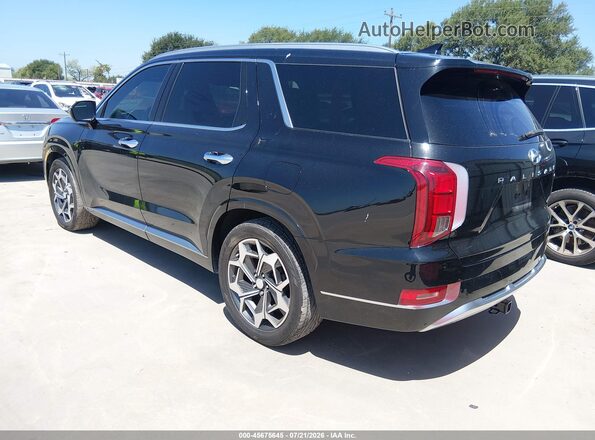 KM8R7DHE3MU317808 2021 HYUNDAI PALISADE Черный Задняя левая четверть