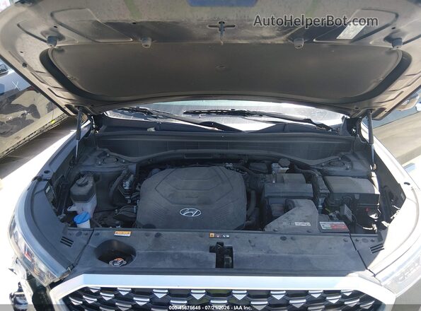 KM8R7DHE3MU317808 2021 HYUNDAI PALISADE Черный Вид сзади