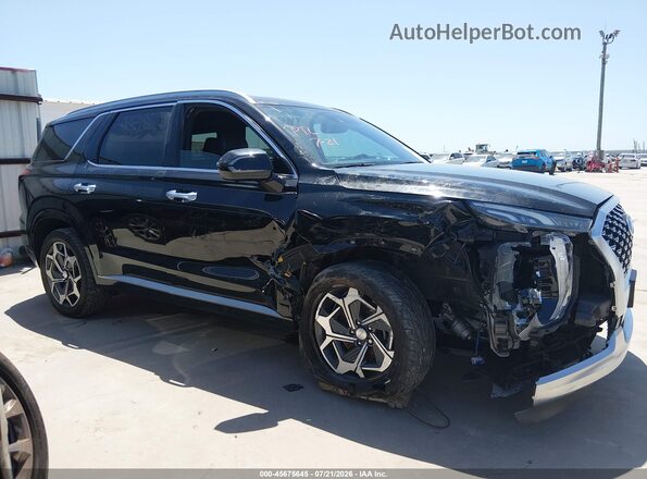 KM8R7DHE3MU317808 2021 HYUNDAI PALISADE Черный Панорамный вид салона 360°