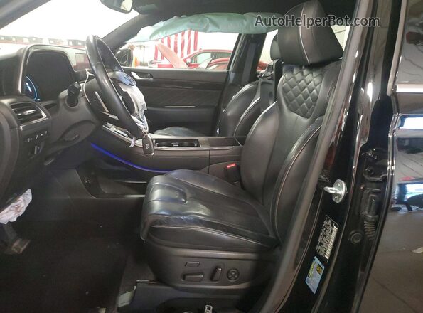 KM8R7DHE4MU246649 2021 HYUNDAI PALISADE Black Սալոնի դիմացի տեսք