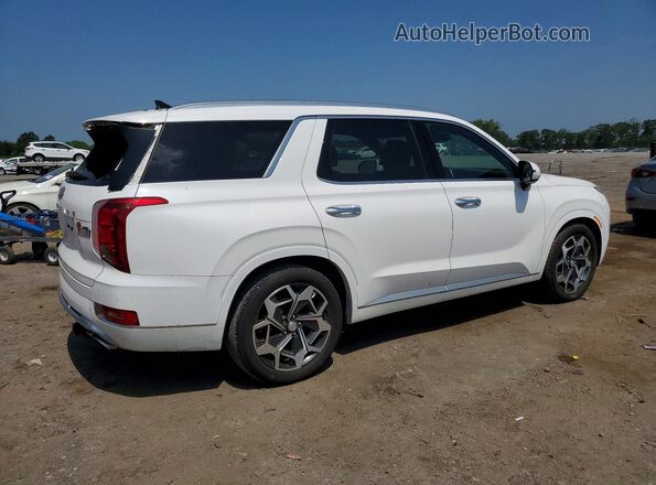 KM8R7DHE4MU295186 2021 HYUNDAI PALISADE White Tył prawy
