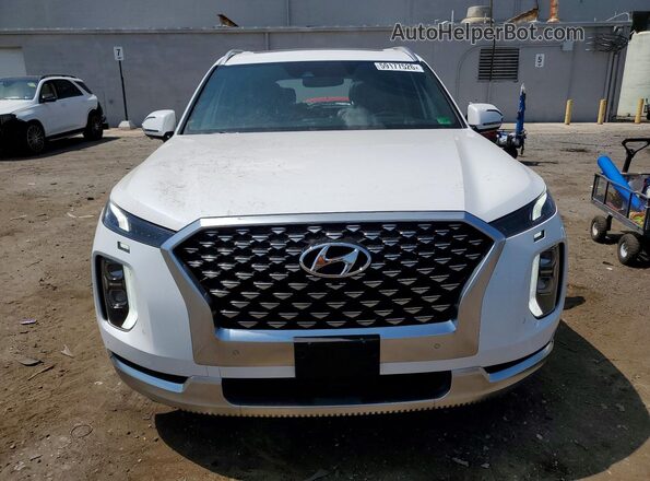 KM8R7DHE4MU295186 2021 HYUNDAI PALISADE White Widok z przodu