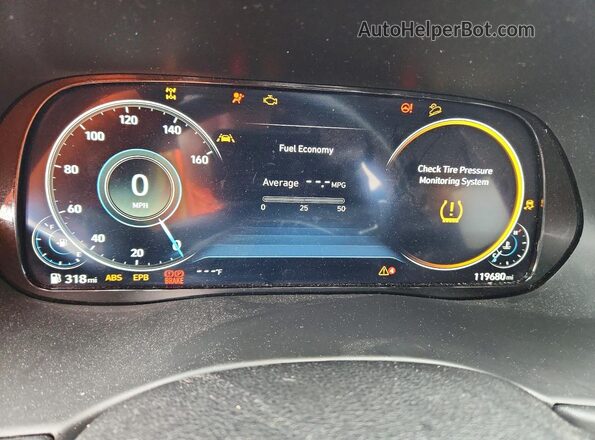 KM8R7DHE4MU315498 2021 HYUNDAI PALISADE Gray Вид щитка приладів
