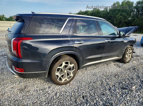 KM8R7DHE5MU176918 2021 HYUNDAI PALISADE Blue Tył prawy