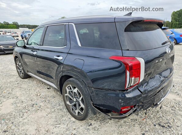 KM8R7DHE5NU397355 2022 HYUNDAI PALISADE Charcoal Trasero izquierdo