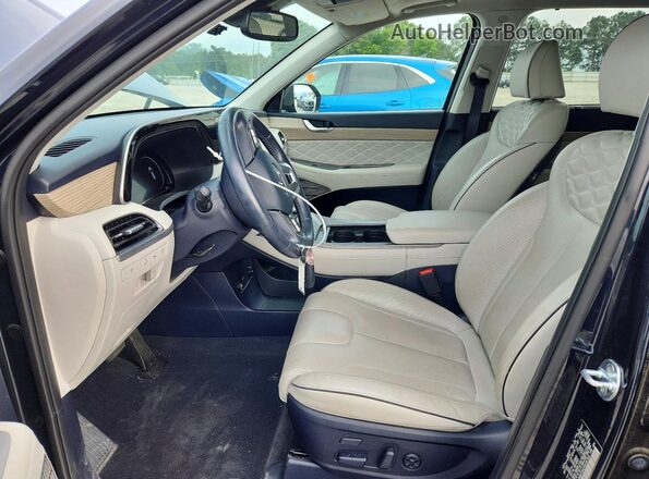 KM8R7DHE5NU397355 2022 HYUNDAI PALISADE Charcoal Vista interior delantera