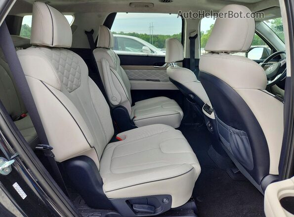 KM8R7DHE5NU397355 2022 HYUNDAI PALISADE Charcoal Vista interior trasera