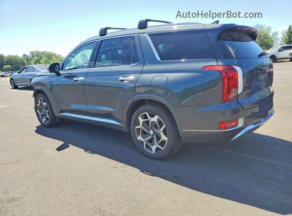 KM8R7DHE8MU259131 2021 HYUNDAI PALISADE Gray უკანა მარცხენა