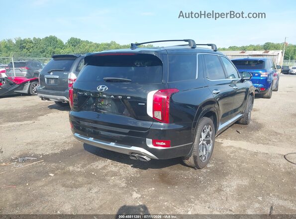 KM8R7DHEXMU186571 2021 HYUNDAI PALISADE Black Tył prawy