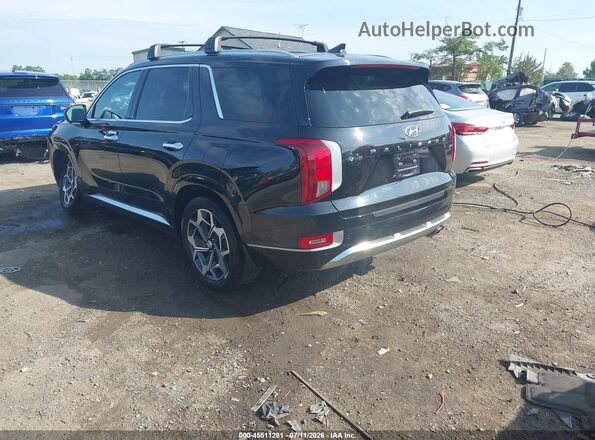 KM8R7DHEXMU186571 2021 HYUNDAI PALISADE Black Tył lewy