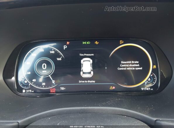 KM8R7DHEXMU186571 2021 HYUNDAI PALISADE Black Widok tylnych siedzeń