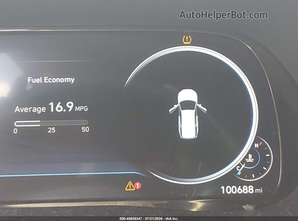 KM8R7DHEXMU195125 2021 HYUNDAI PALISADE Black 