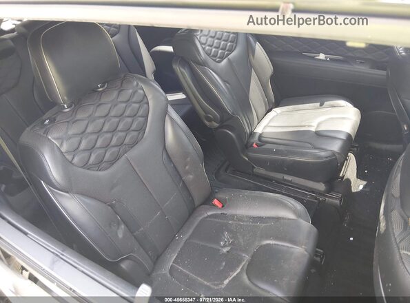KM8R7DHEXMU195125 2021 HYUNDAI PALISADE Black Widok naklejki z numerem VIN
