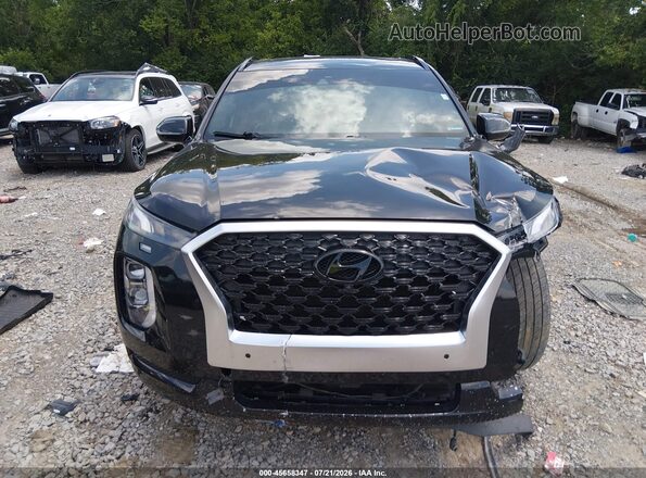 KM8R7DHEXMU195125 2021 HYUNDAI PALISADE Black Widok zestawu wskaźników