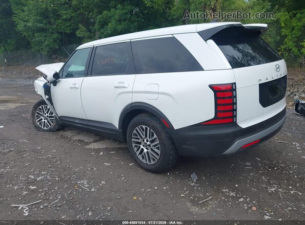 KM8RFES20TU101033 2026 HYUNDAI PALISADE White უკანა მარცხენა