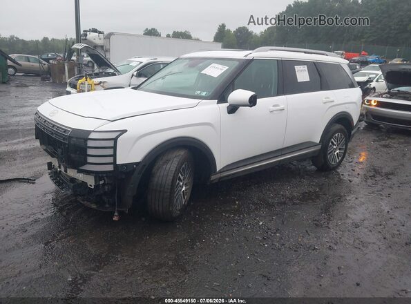 KM8RHESAXTU038251 2026 HYUNDAI PALISADE HEV White Передня ліва чверть