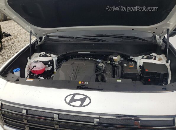 KM8RJES26TU057084 2026 HYUNDAI PALISADE White ძრავის განყოფილების ხედი