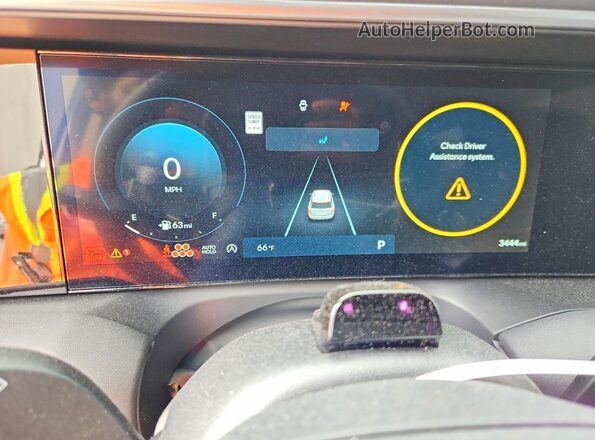 KM8RKES20TU070264 2026 HYUNDAI PALISADE Белый Вид щитка приборов