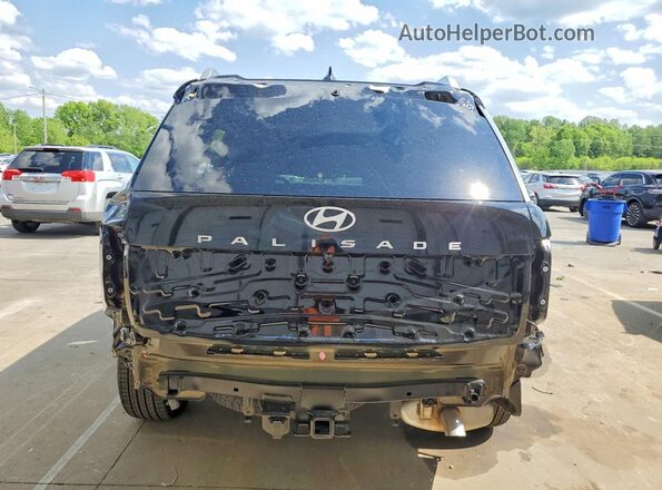 KM8RKES28TU078984 2026 HYUNDAI PALISADE Black უკანა ხედი