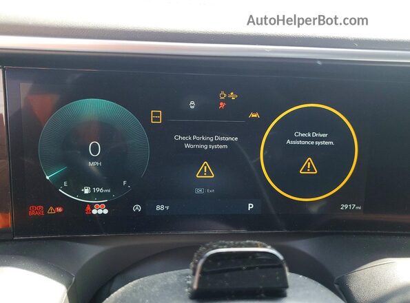KM8RKES28TU078984 2026 HYUNDAI PALISADE Black ხელსაწყოთა პანელის ხედი