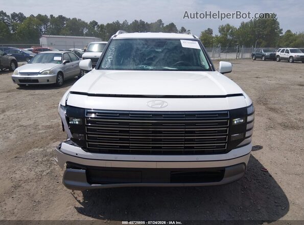 KM8RL5S24TU129720 2026 HYUNDAI PALISADE White Widok zestawu wskaźników