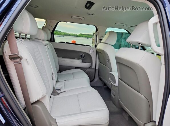 KM8RLES2XTU101713 2026 HYUNDAI PALISADE Blue Rear interior view