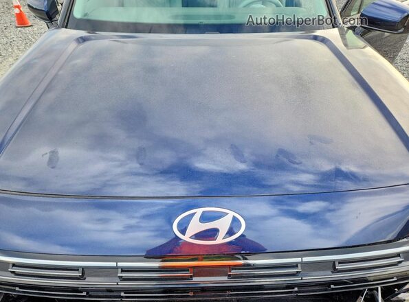 KM8RLES2XTU101713 2026 HYUNDAI PALISADE Blue Engine compartment view