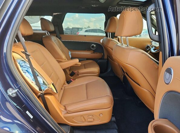 KM8RM5S29TU031375 2026 HYUNDAI PALISADE Blue Rear interior view