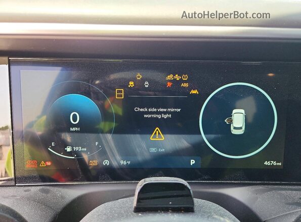 KM8RM5S2XTU053109 2026 HYUNDAI PALISADE Maroon Widok zestawu wskaźników