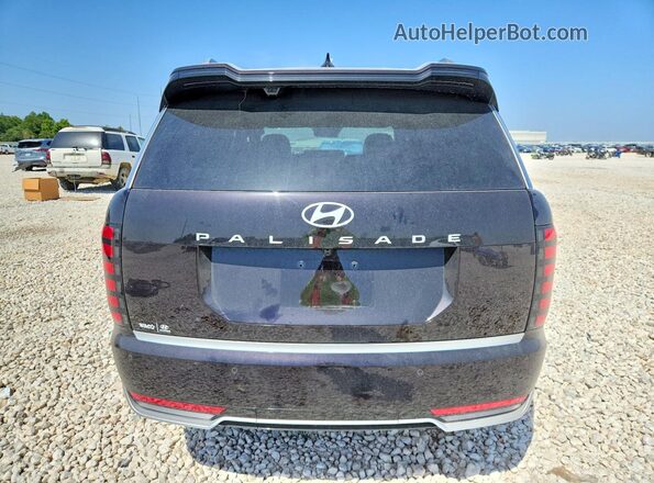 KM8RM5S2XTU053109 2026 HYUNDAI PALISADE Maroon Widok z tyłu