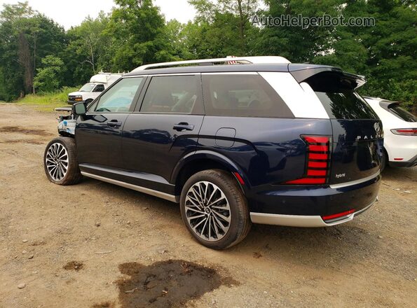 KM8RM5SA3TU031668 2026 HYUNDAI PALISADE Синий Задняя левая четверть