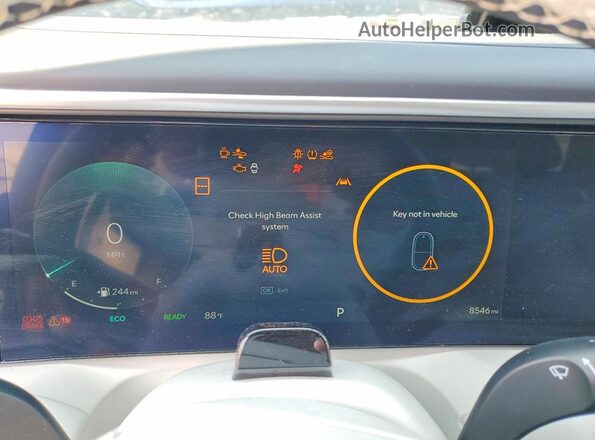 KM8RM5SA8TU046960 2026 HYUNDAI PALISADE Black Widok zestawu wskaźników