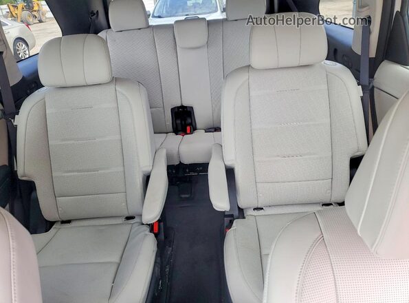 KM8RMES22TU029354 2026 HYUNDAI PALISADE White Հետևի նստատեղերի տեսք