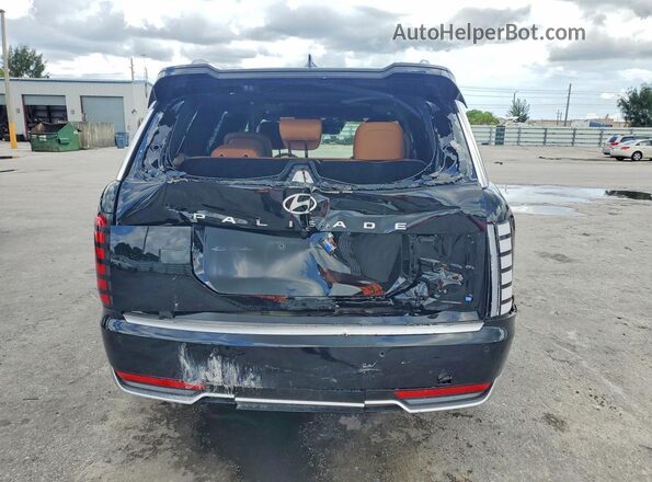 KM8RMES26TU021757 2026 HYUNDAI PALISADE Black Հետևի տեսք