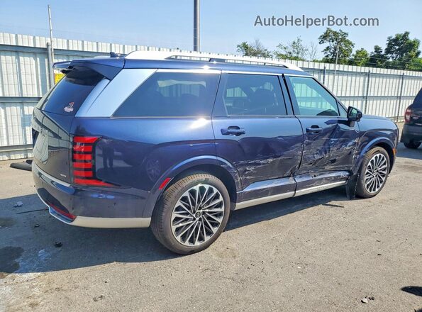 KM8RMESA2TU031435 2026 HYUNDAI PALISADE Синий Задняя правая четверть