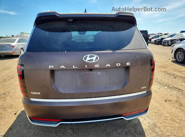 KM8RMESAXTU049164 2026 HYUNDAI PALISADE Brown Vista trasera