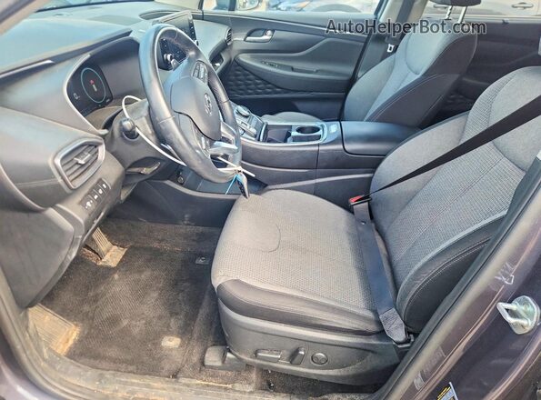 KM8S2DA17NU039794 2022 HYUNDAI SANTA Blue Vista interior delantera