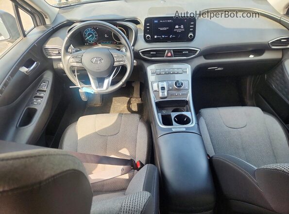 KM8S2DA17NU039794 2022 HYUNDAI SANTA Blue Vista del salpicadero