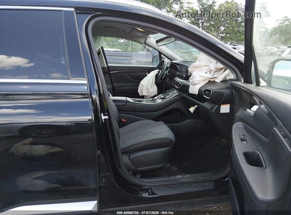 KM8S2DA1XNU057898 2022 HYUNDAI SANTA FE HYBRID Black Սալոնի դիմացի տեսք