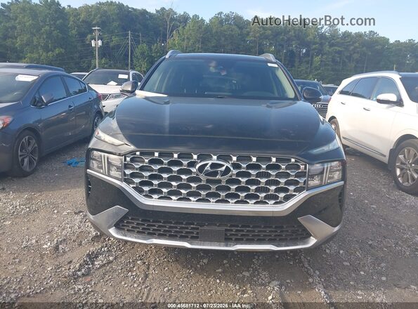 KM8S3DA11MU008875 2021 HYUNDAI SANTA FE HYBRID Black Սարքավորումների վահանակի տեսք