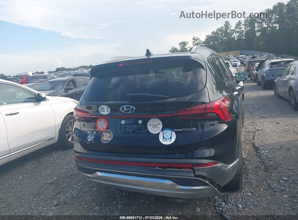 KM8S3DA11MU008875 2021 HYUNDAI SANTA FE HYBRID Black 