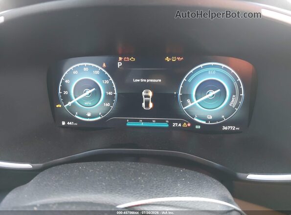 KM8S3DA12MU009601 2021 HYUNDAI SANTA FE HYBRID Черный Вид задних сидений