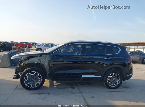 KM8S3DA12MU009601 2021 HYUNDAI SANTA FE HYBRID Черный Панорамный вид салона 360°