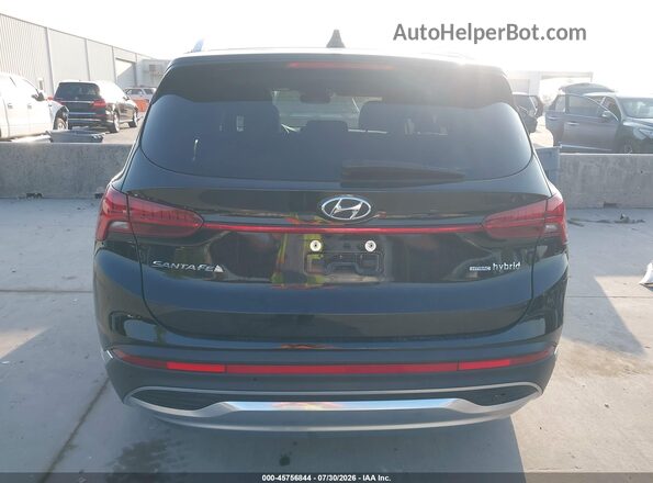 KM8S3DA12MU009601 2021 HYUNDAI SANTA FE HYBRID Черный 